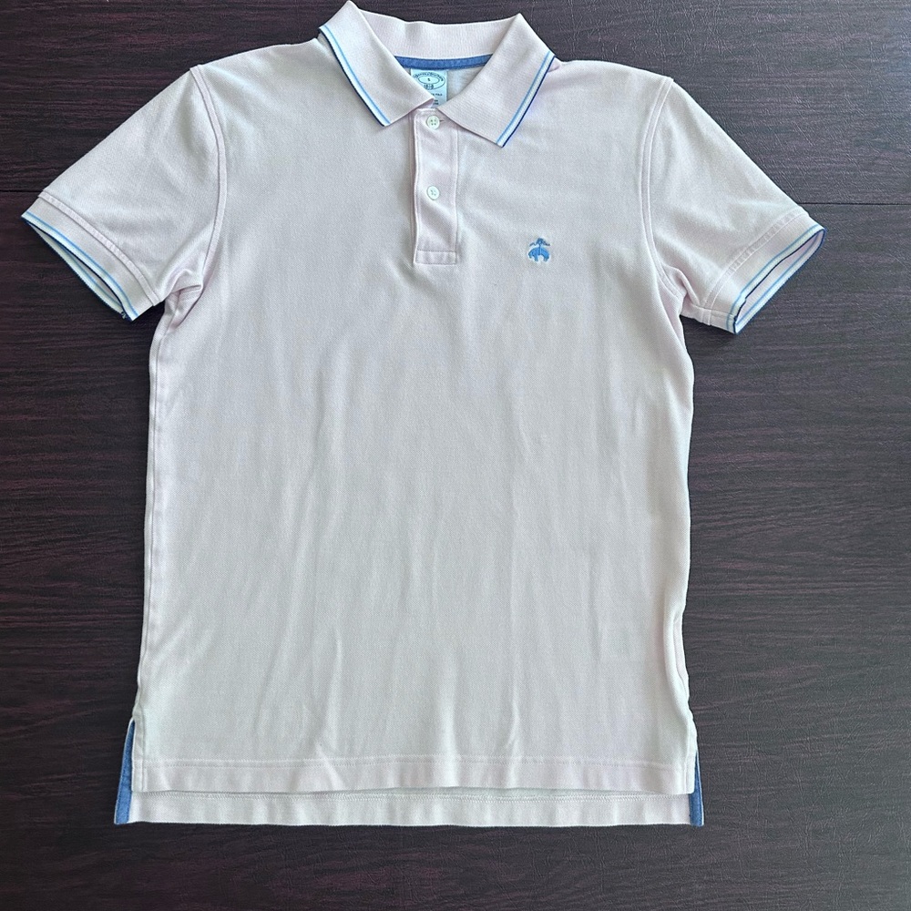 Brooks Brothers Soft Pink Polo Shirt